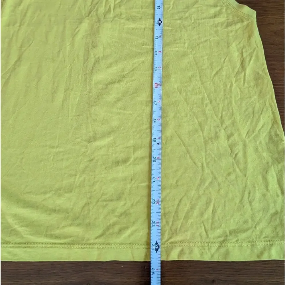 Lululemon All Yours Yellow Boyfriend Tank in Soleil W1CGLS